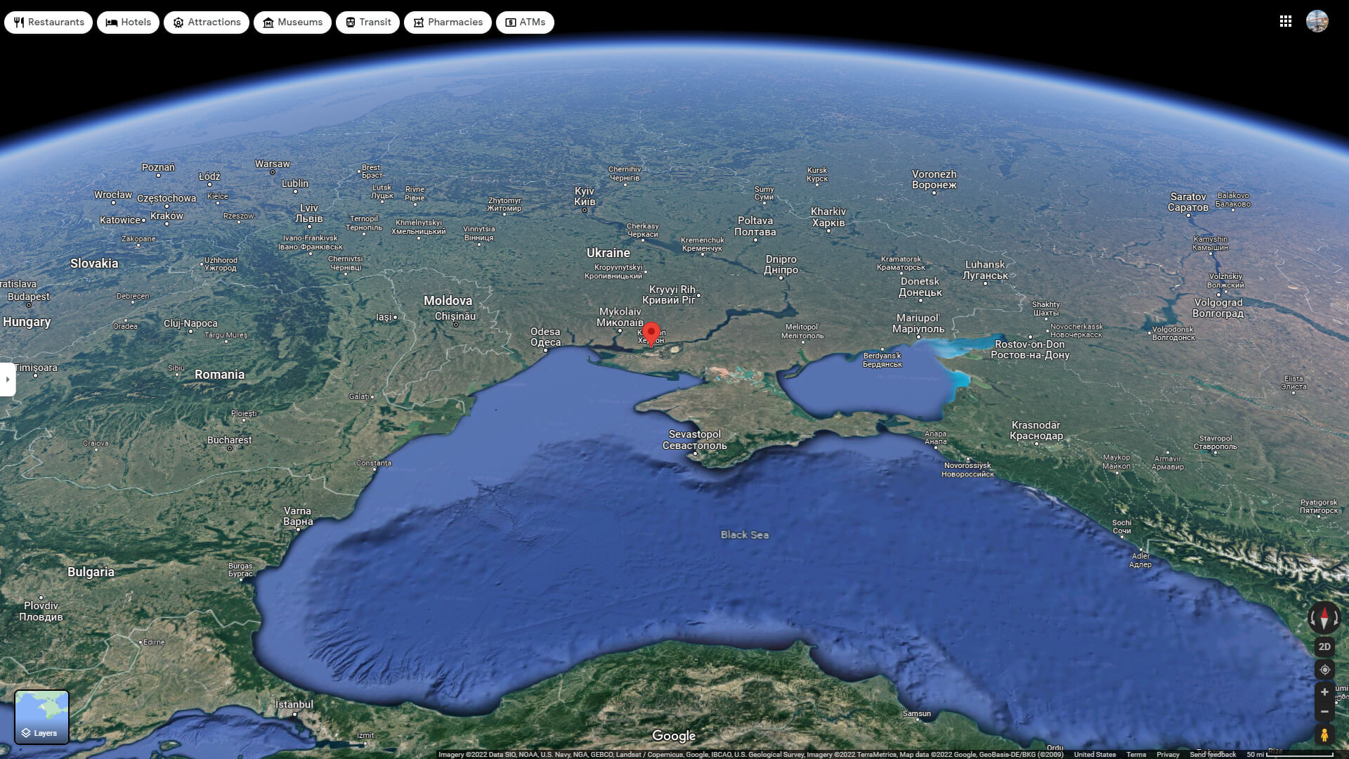 Kherson Satellite Map
